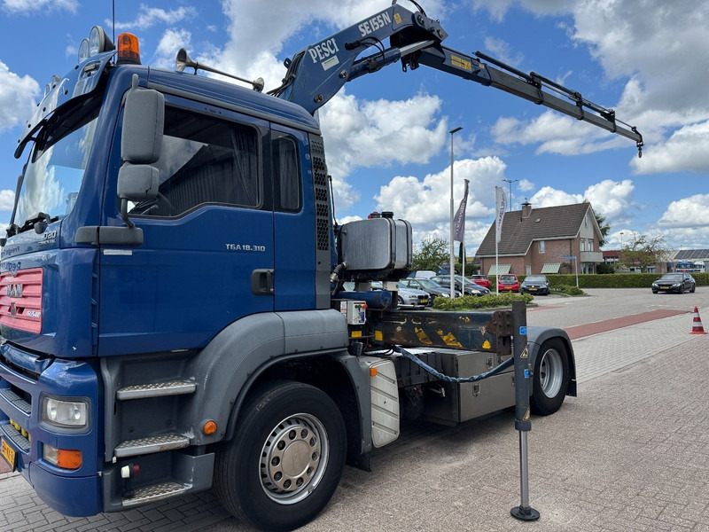 MAN TGA 18.310, Crane Pesci SE155N/4, Manual Kran, Grua, Grue, Kraan - Ťahač: obrázok 5 MAN TGA 18.310, Crane Pesci SE155N/4, Manual Kran, Grua, Grue, Kraan - Ťahač: obrázok 5