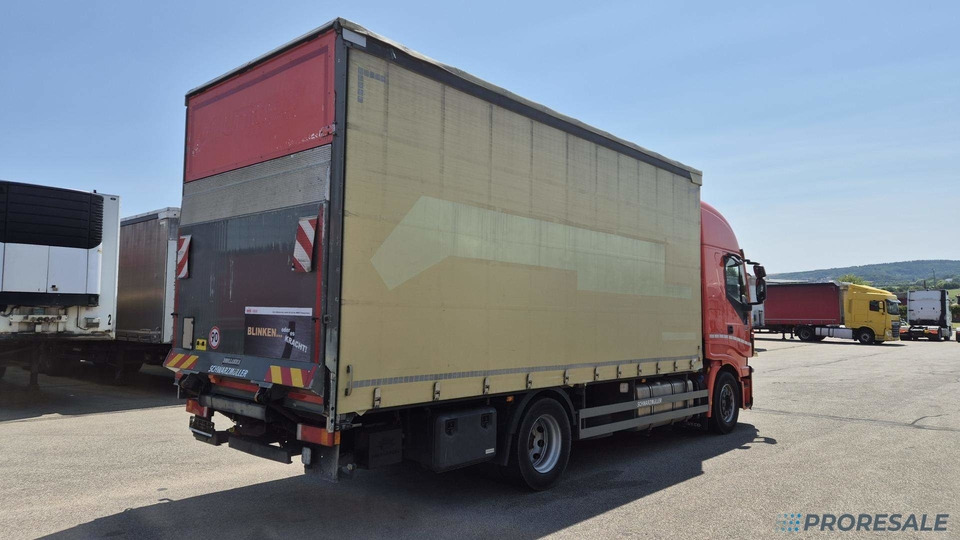IVECO STRALIS AS 190S42 EURO 6 - valník s plachtou + hydraulické čelo - Plachtové nákladné vozidlo: obrázok 3 IVECO STRALIS AS 190S42 EURO 6 - valník s plachtou + hydraulické čelo - Plachtové nákladné vozidlo: obrázok 3