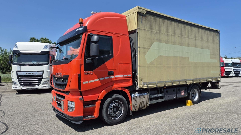 IVECO STRALIS AS 190S42 EURO 6 - valník s plachtou + hydraulické čelo - Plachtové nákladné vozidlo: obrázok 2 IVECO STRALIS AS 190S42 EURO 6 - valník s plachtou + hydraulické čelo - Plachtové nákladné vozidlo: obrázok 2