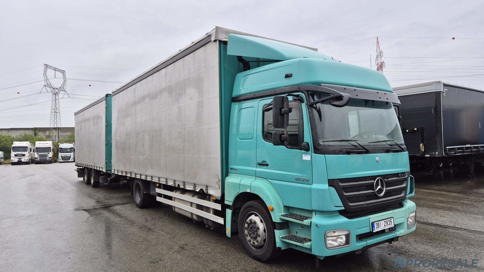MERCEDES-BENZ AXOR 1829 L EURO 5 velkoobjemová souprava - prodejné jen s přívěsem RUFA ZTC 13-21 P0470Z - cena je za celou soupravu - Plachtové nákladné vozidlo: obrázok 1 MERCEDES-BENZ AXOR 1829 L EURO 5 velkoobjemová souprava - prodejné jen s přívěsem RUFA ZTC 13-21 P0470Z - cena je za celou soupravu - Plachtové nákladné vozidlo: obrázok 1