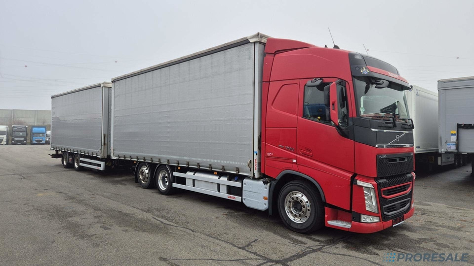 VOLVO FH 500 GLOBE XL EURO 6 - velkoobjemová souprava - prodejné jen s přívěsem WECON P0481W - cena je za celou soupravu - Plachtové nákladné vozidlo: obrázok 1 VOLVO FH 500 GLOBE XL EURO 6 - velkoobjemová souprava - prodejné jen s přívěsem WECON P0481W - cena je za celou soupravu - Plachtové nákladné vozidlo: obrázok 1