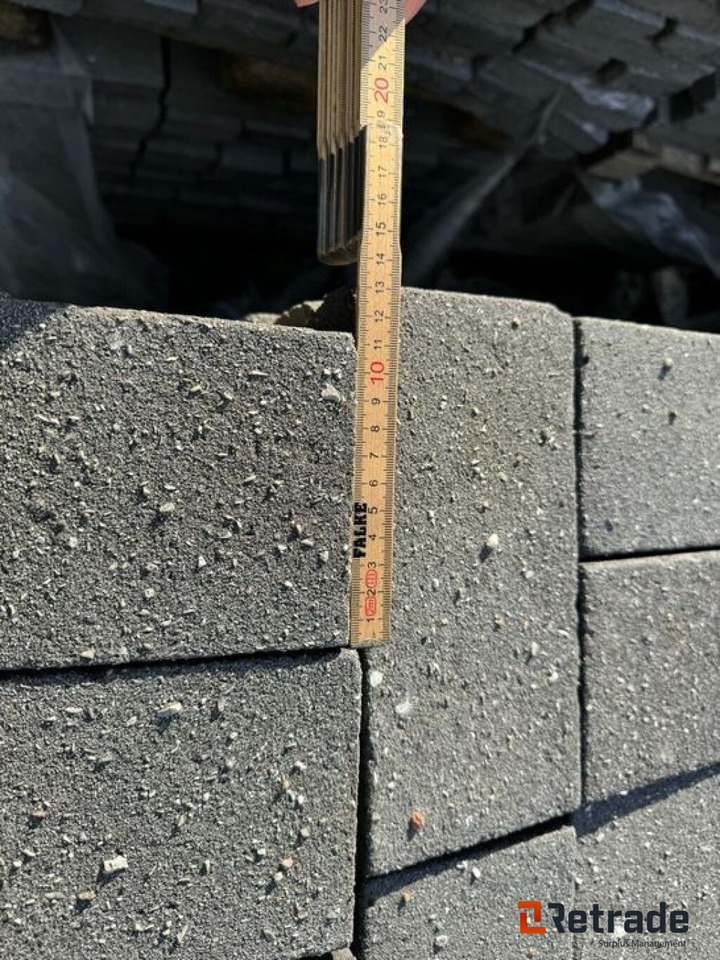 Stavebné zariadenia 30 paller med optaget beton klinker. Mørk grå / 23x11x5cm.: obrázok 7 Stavebné zariadenia 30 paller med optaget beton klinker. Mørk grå / 23x11x5cm.: obrázok 7