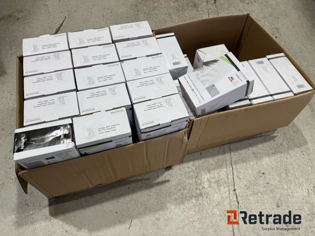 46 stk,MAXIMUM LTE 4G antenner (A0020809) - Nástroj/ Vybavenie: obrázok 1 46 stk,MAXIMUM LTE 4G antenner (A0020809) - Nástroj/ Vybavenie: obrázok 1