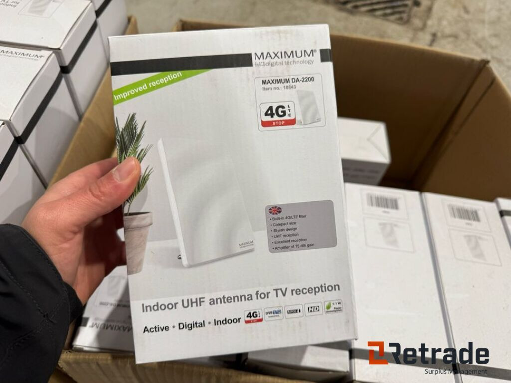 46 stk,MAXIMUM LTE 4G antenner (A0020809) - Nástroj/ Vybavenie: obrázok 3 46 stk,MAXIMUM LTE 4G antenner (A0020809) - Nástroj/ Vybavenie: obrázok 3