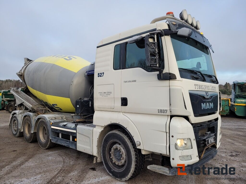 Betongbil betongroterare MAN TGX 35.500 8X4-4 BL Euro 6 - Domiešavač: obrázok 3 Betongbil betongroterare MAN TGX 35.500 8X4-4 BL Euro 6 - Domiešavač: obrázok 3