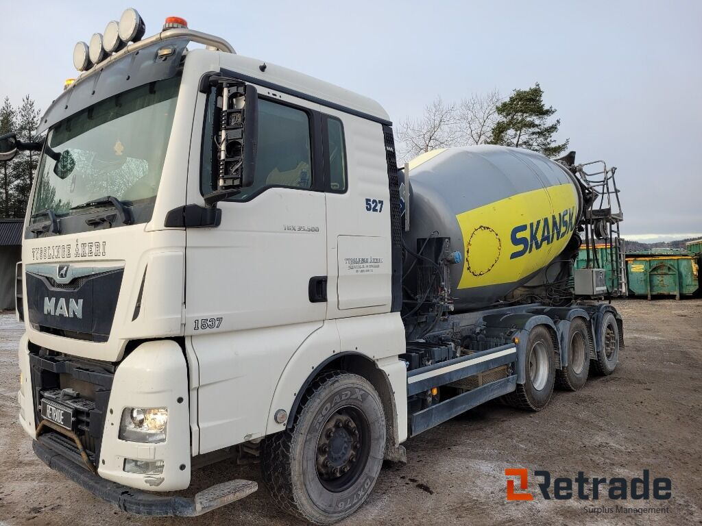 Betongbil betongroterare MAN TGX 35.500 8X4-4 BL Euro 6 - Domiešavač: obrázok 1 Betongbil betongroterare MAN TGX 35.500 8X4-4 BL Euro 6 - Domiešavač: obrázok 1