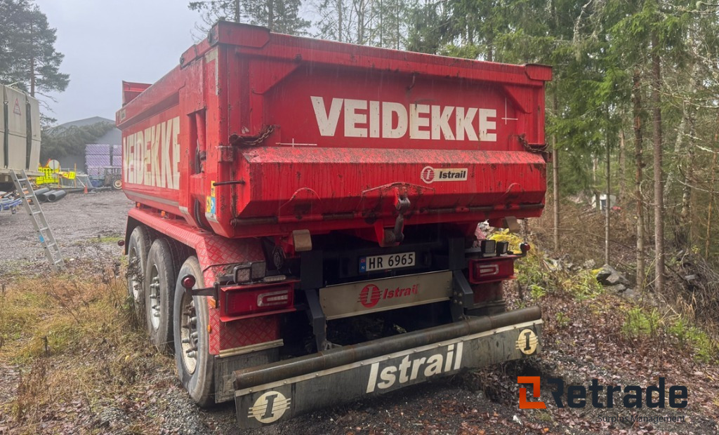 Lastebiltilhenger ISTRAIL n/a 3 akslet dumperhenger - Príves sklápěcí: obrázok 1 Lastebiltilhenger ISTRAIL n/a 3 akslet dumperhenger - Príves sklápěcí: obrázok 1