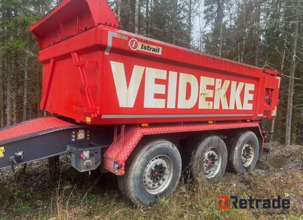 Lastebiltilhenger ISTRAIL n/a 3 akslet dumperhenger - Príves sklápěcí: obrázok 2 Lastebiltilhenger ISTRAIL n/a 3 akslet dumperhenger - Príves sklápěcí: obrázok 2