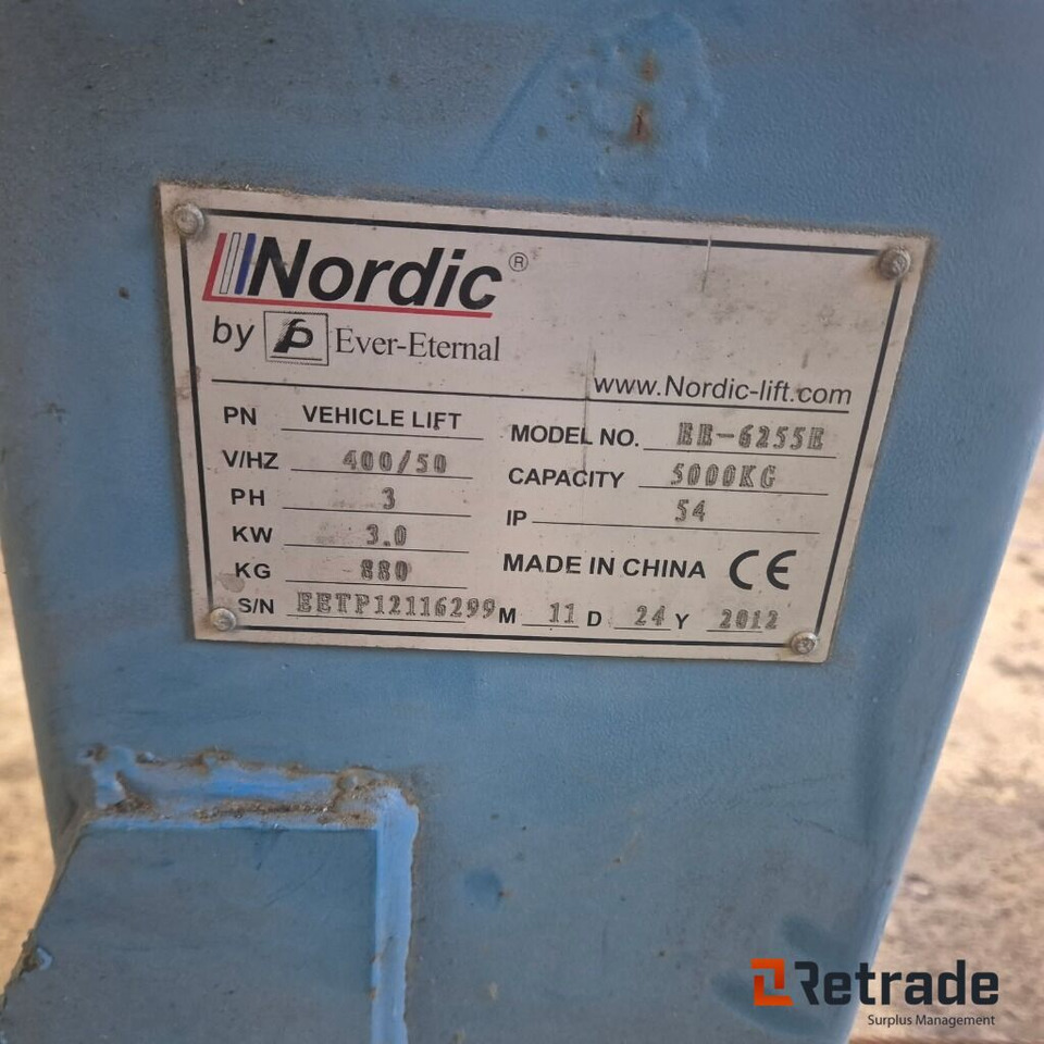 NORDIC 5tonn hydraulisk løftebukk - Vybavenie garáže/ Dielne: obrázok 2 NORDIC 5tonn hydraulisk løftebukk - Vybavenie garáže/ Dielne: obrázok 2