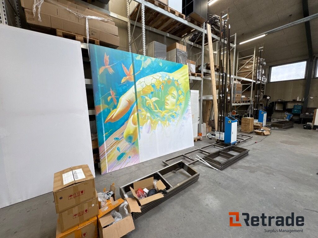 Væg-printer (A0020089) - Priemyselný stroj: obrázok 1 Væg-printer (A0020089) - Priemyselný stroj: obrázok 1