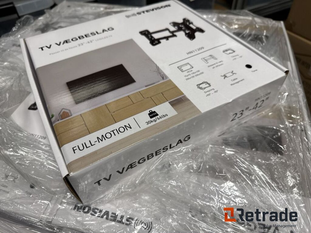 STEVISION TV Vægbeslag (A0020801) - Nástroj/ Vybavenie: obrázok 3 STEVISION TV Vægbeslag (A0020801) - Nástroj/ Vybavenie: obrázok 3