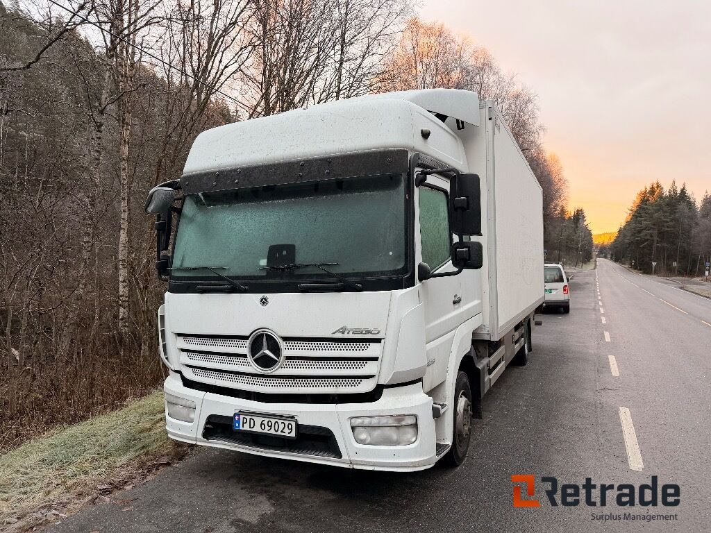 Skapbil MERCEDES-BENZ Atego nylig EU - Skříňový nákladní auto: obrázok 1 Skapbil MERCEDES-BENZ Atego nylig EU - Skříňový nákladní auto: obrázok 1