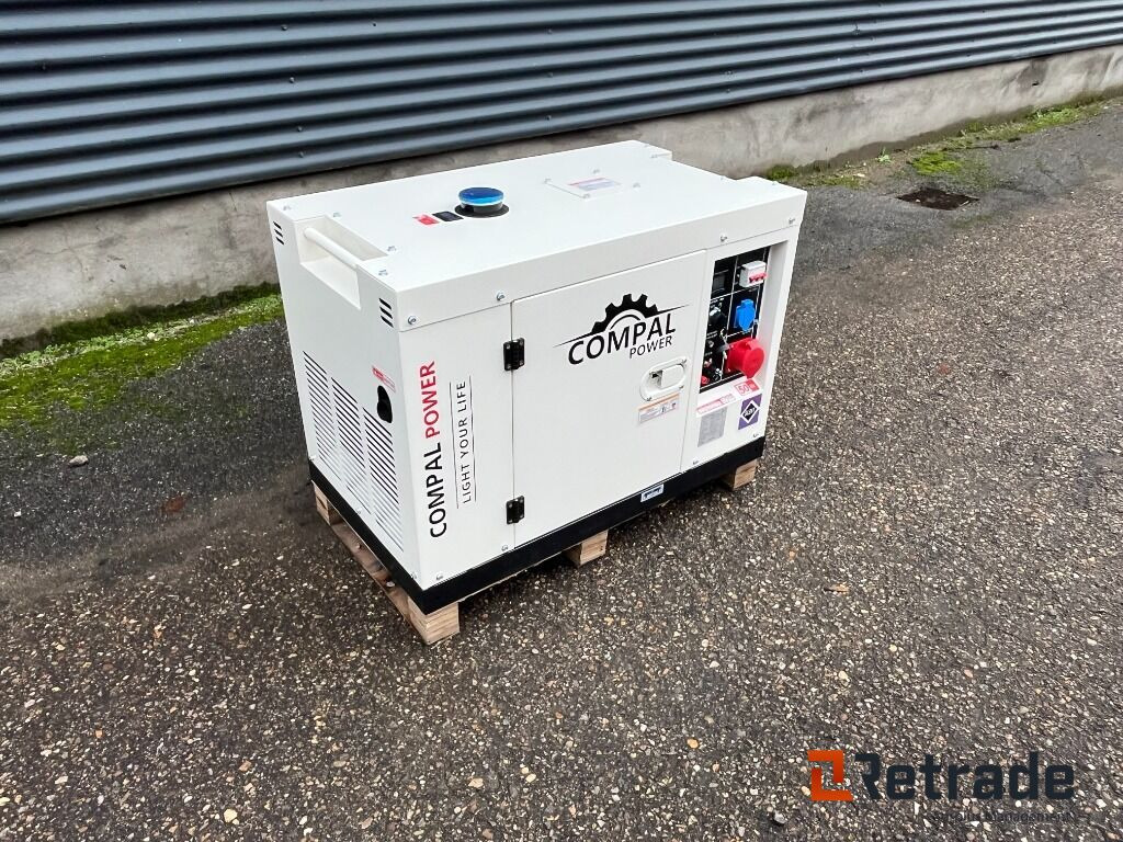 Generator COMPAL POWER VG - R 110 - 10 KW Diesel Generator 10 KW - Stavebné stroje: obrázok 1 Generator COMPAL POWER VG - R 110 - 10 KW Diesel Generator 10 KW - Stavebné stroje: obrázok 1