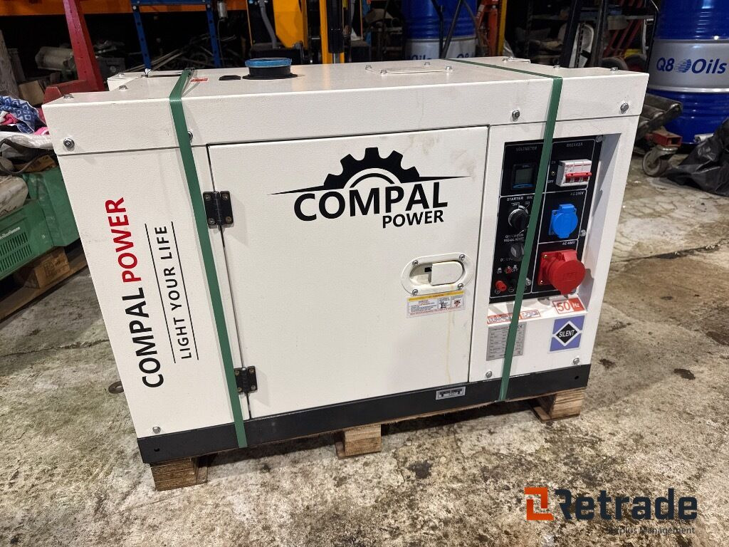 Generator COMPAL Power VG-R110 - Stavebné stroje: obrázok 1 Generator COMPAL Power VG-R110 - Stavebné stroje: obrázok 1