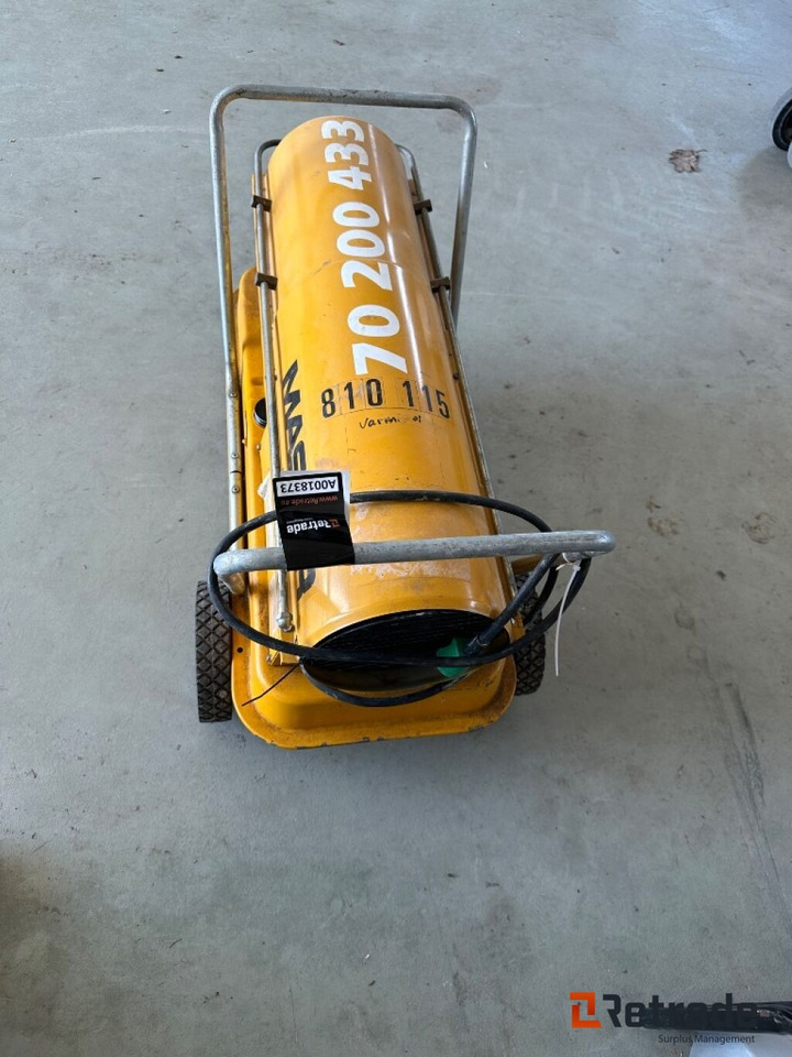 Varme kanon - Stavebný ohrievač: obrázok 2 Varme kanon - Stavebný ohrievač: obrázok 2