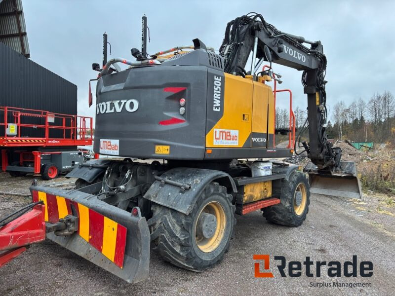 Kolesové rýpadlo Volvo EWR150 E: obrázok 6