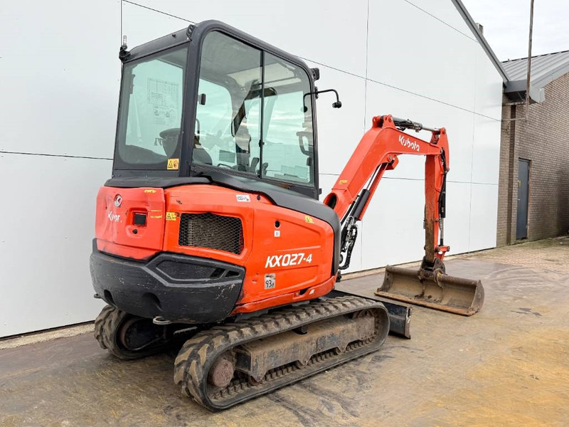 Kubota KX027-4 - Hammer Lines / Quick Coupler - Mini rýpadlo: obrázok 5 Kubota KX027-4 - Hammer Lines / Quick Coupler - Mini rýpadlo: obrázok 5
