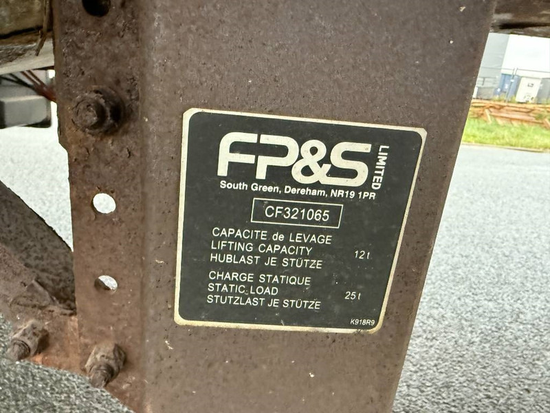 Plošinový/ Valníkový náves LAG O-3-39 01 - Dutch Trailer / 3 Axles / flatbed: obrázok 12