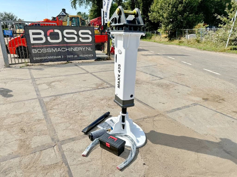 Maxx 435 Hammer / 6-9ton / hydraulic breaker / NE - Hydraulické kladivo pre Stavebné stroje: obrázok 2 Maxx 435 Hammer / 6-9ton / hydraulic breaker / NE - Hydraulické kladivo pre Stavebné stroje: obrázok 2
