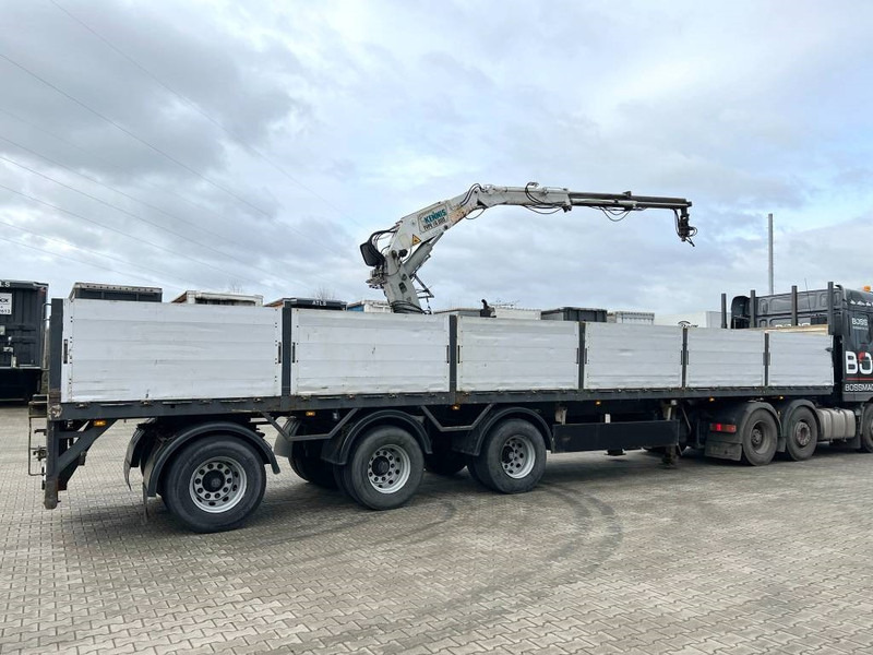 Pacton T3-003 Brick Trailer - Kennis 16000-R Crane - Plošinový/ Valníkový náves: obrázok 4 Pacton T3-003 Brick Trailer - Kennis 16000-R Crane - Plošinový/ Valníkový náves: obrázok 4