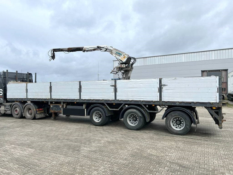 Pacton T3-003 Brick Trailer - Kennis 16000-R Crane - Plošinový/ Valníkový náves: obrázok 2 Pacton T3-003 Brick Trailer - Kennis 16000-R Crane - Plošinový/ Valníkový náves: obrázok 2