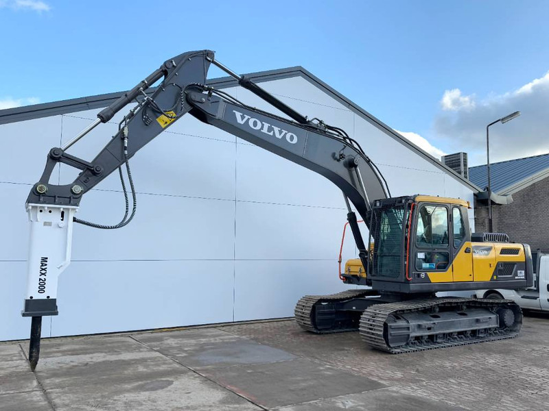 Volvo EC220DB + Maxx 2000 Hammer - New / Unused / 2024 - Pásové rýpadlo: obrázok 2 Volvo EC220DB + Maxx 2000 Hammer - New / Unused / 2024 - Pásové rýpadlo: obrázok 2