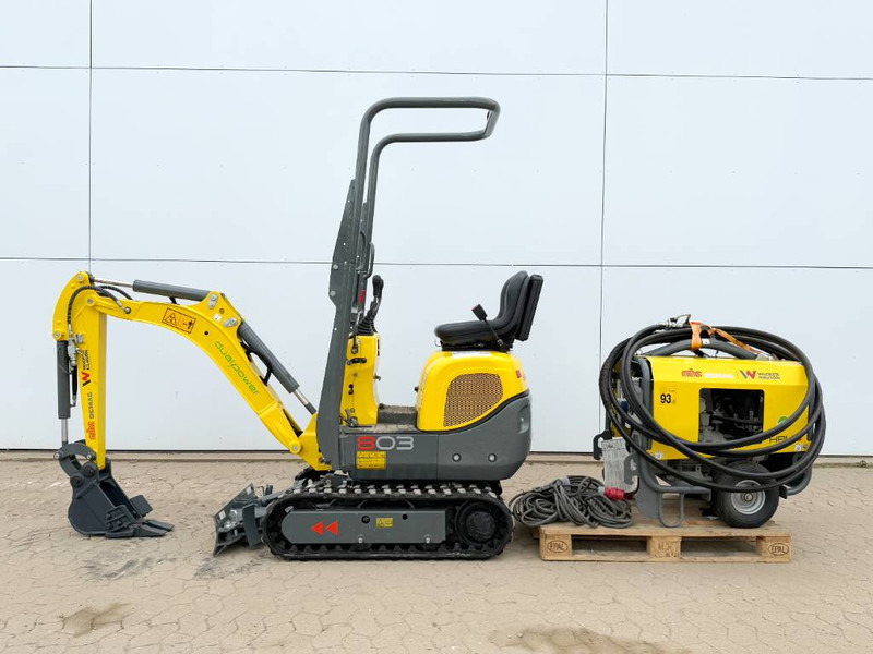 WACKER NEUSON 803 Dual Power - New / Unused / Hydr Undercarriage - Mini rýpadlo: obrázok 1 WACKER NEUSON 803 Dual Power - New / Unused / Hydr Undercarriage - Mini rýpadlo: obrázok 1