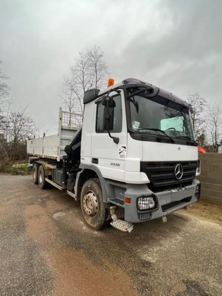 Mercedes Actros 3336 - Sklápač, Auto s hydraulickou rukou: obrázok 2 Mercedes Actros 3336 - Sklápač, Auto s hydraulickou rukou: obrázok 2