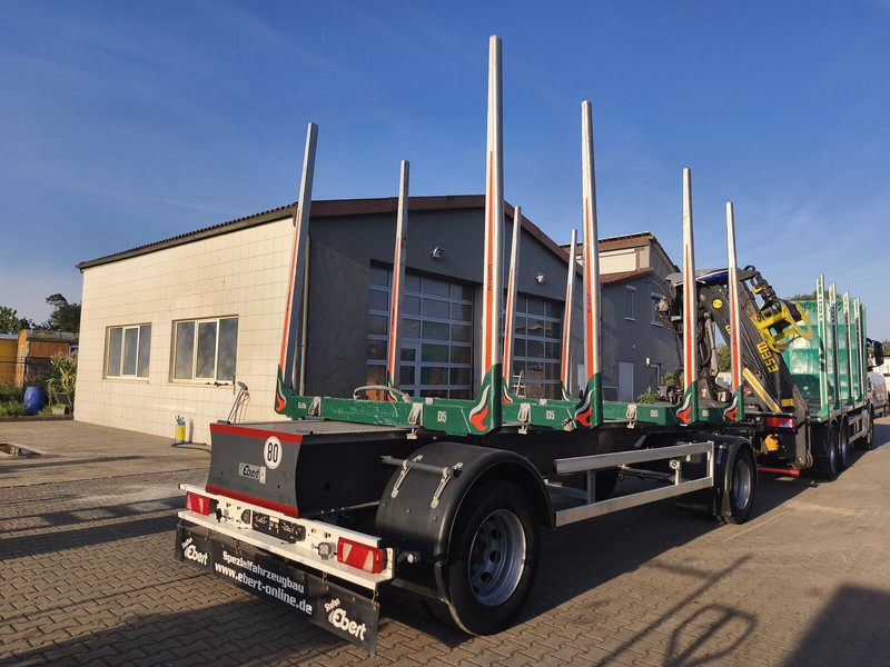 Ebert KHA 18 Exte Holztransporter - Klanicový príves: obrázok 3 Ebert KHA 18 Exte Holztransporter - Klanicový príves: obrázok 3