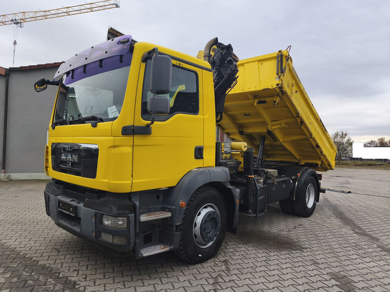 MAN TGM 18.290 - Sklápač, Auto s hydraulickou rukou: obrázok 1 MAN TGM 18.290 - Sklápač, Auto s hydraulickou rukou: obrázok 1