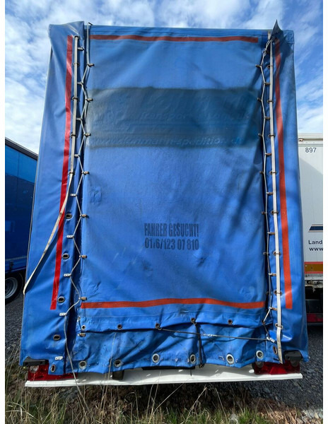 Schmitz Cargobull Ortmann Tandemanhänger Jumbo Plane Gardine - Plachtový príves: obrázok 2 Schmitz Cargobull Ortmann Tandemanhänger Jumbo Plane Gardine - Plachtový príves: obrázok 2