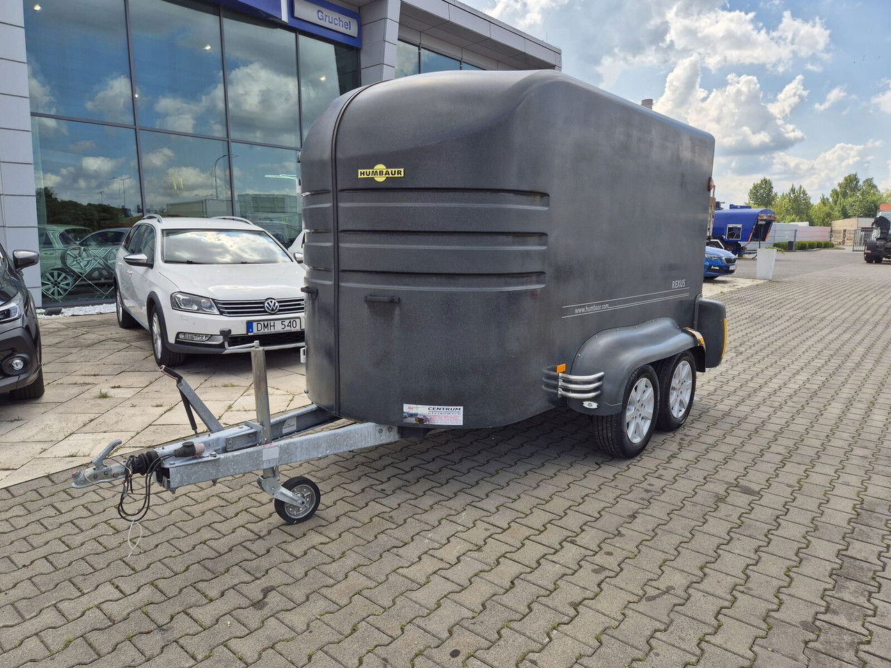 HUMBAUR Rexus 2000 / FOR Transporting 2 Horses, Ponies ANDBreedin - Príves na prepravu koní: obrázok 1 HUMBAUR Rexus 2000 / FOR Transporting 2 Horses, Ponies ANDBreedin - Príves na prepravu koní: obrázok 1