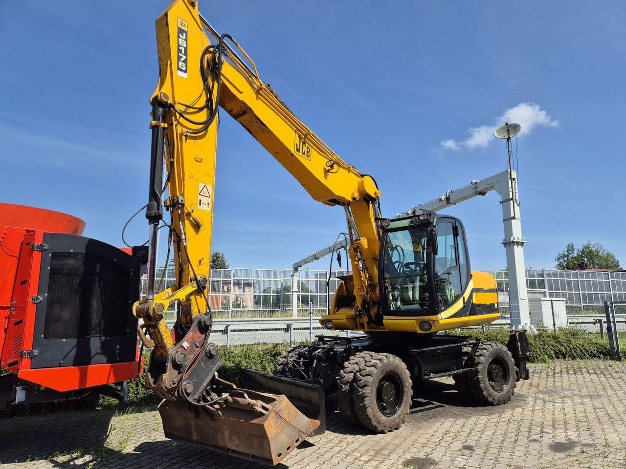 JCB JS 175 W / NEW Tire / 1 Owner / Serviced - Kolesové rýpadlo: obrázok 1 JCB JS 175 W / NEW Tire / 1 Owner / Serviced - Kolesové rýpadlo: obrázok 1