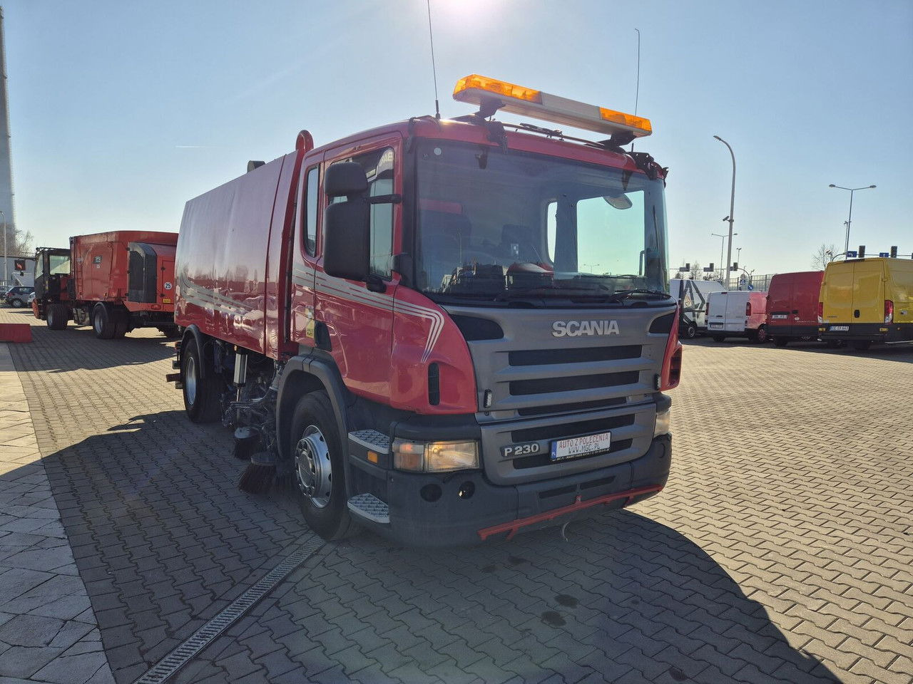 Scania P230 4X2 / Sweeper / Johnston VX800 / Sprayer / LOW Mileage / - Zametacie vozidlo: obrázok 4 Scania P230 4X2 / Sweeper / Johnston VX800 / Sprayer / LOW Mileage / - Zametacie vozidlo: obrázok 4