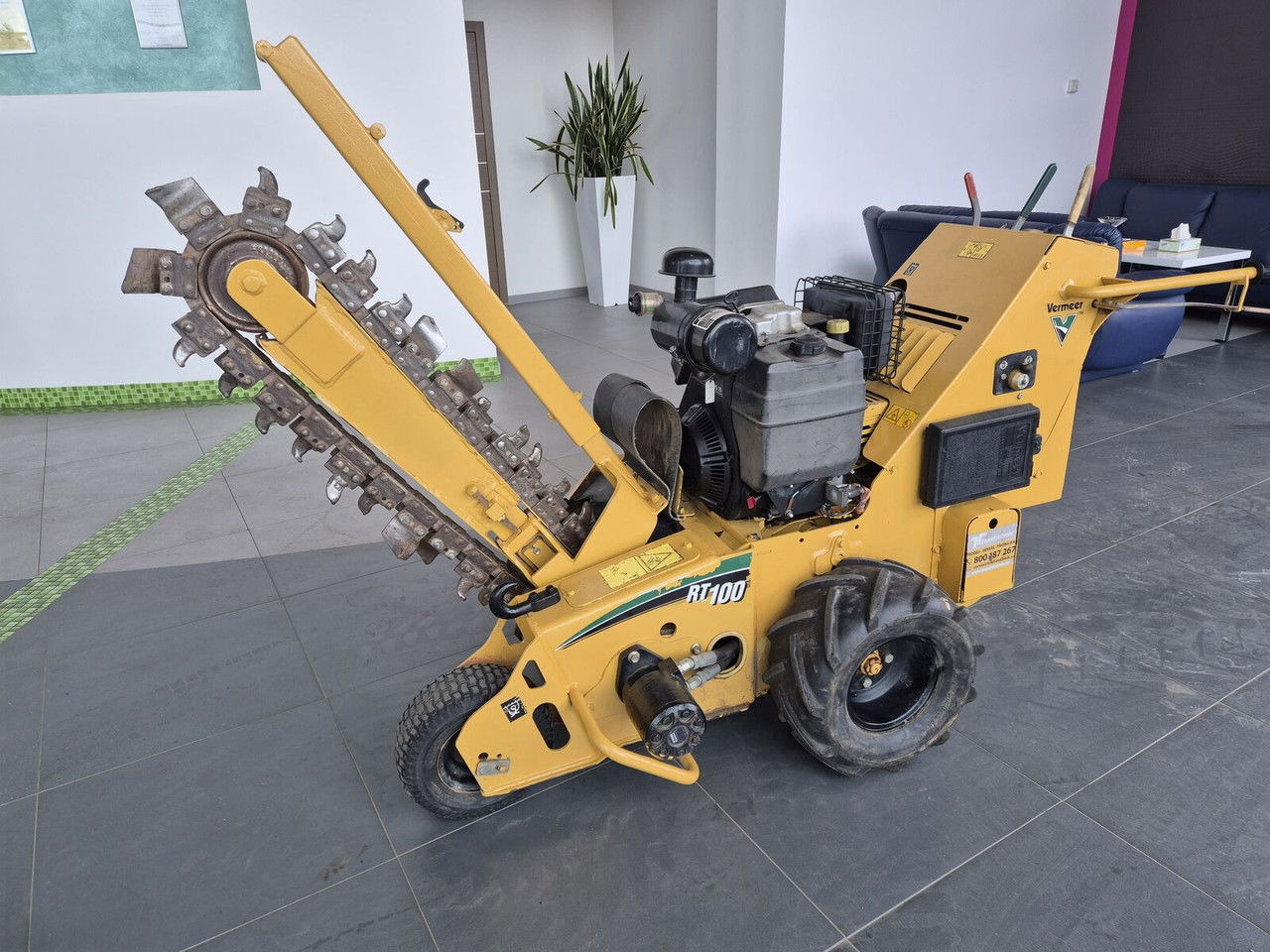Rýhovač VERMEER Vermeer RT 100 / Trench SAW / Mini Chain Excavator / IDE AL FOR Cables: obrázok 7