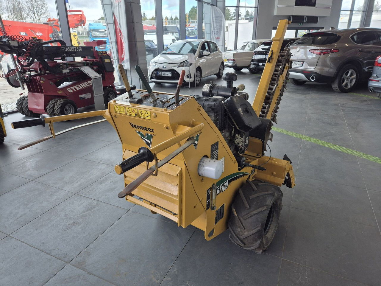 Rýhovač VERMEER Vermeer RT 100 / Trench SAW / Mini Chain Excavator / IDE AL FOR Cables: obrázok 12