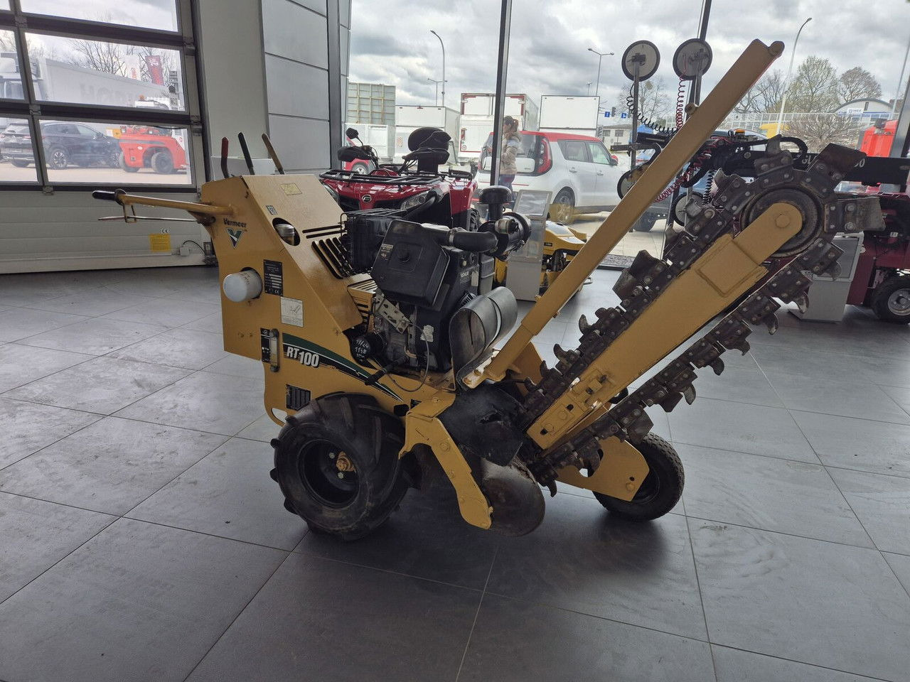 Vermeer RT 100 / Trench SAW / Mini Chain Excavator / IDE AL FOR Cables - Rýhovač: obrázok 3 Vermeer RT 100 / Trench SAW / Mini Chain Excavator / IDE AL FOR Cables - Rýhovač: obrázok 3