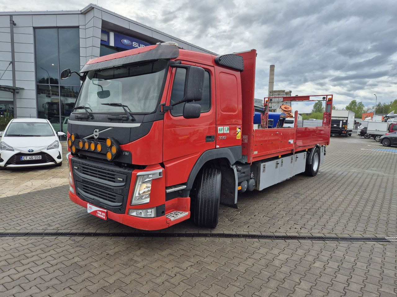 Volvo FM 330 Webasto / HDS Hiab / 1 Owner - Valníkový/ Plošinový nákladný automobil, Auto s hydraulickou rukou: obrázok 1 Volvo FM 330 Webasto / HDS Hiab / 1 Owner - Valníkový/ Plošinový nákladný automobil, Auto s hydraulickou rukou: obrázok 1