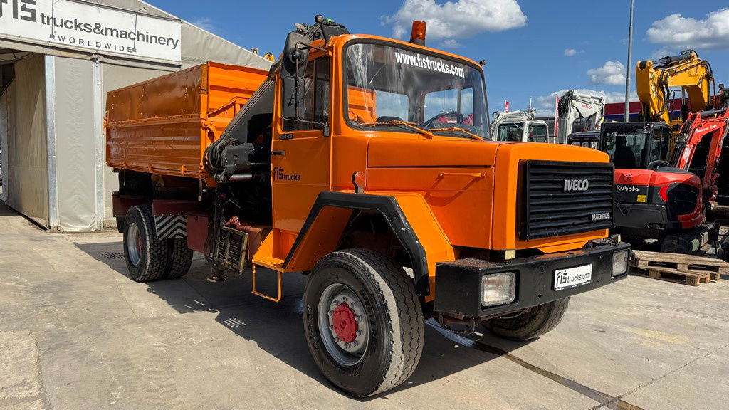 Iveco 160-23 4x4 tipper - crane 9m - Sklápač: obrázok 3 Iveco 160-23 4x4 tipper - crane 9m - Sklápač: obrázok 3