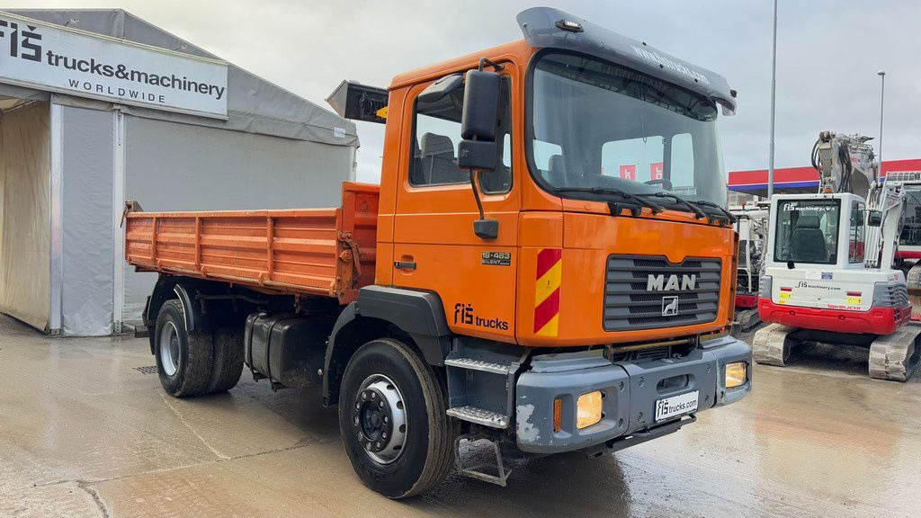MAN 19.463 4x2 tipper - spring - Sklápač: obrázok 3 MAN 19.463 4x2 tipper - spring - Sklápač: obrázok 3