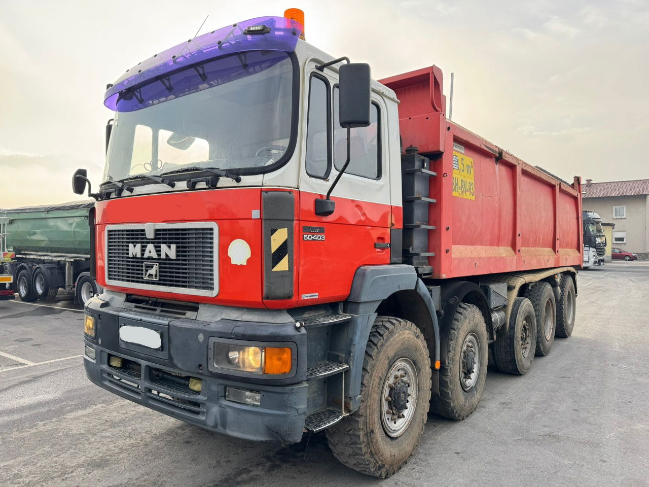 MAN 50.403 10x8 mulda tipper 24.5 m3 - Sklápač: obrázok 1 MAN 50.403 10x8 mulda tipper 24.5 m3 - Sklápač: obrázok 1