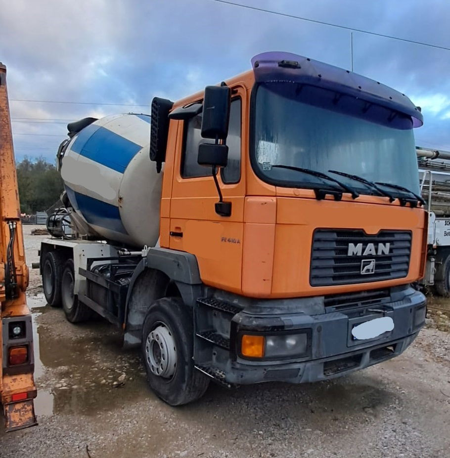 MAN FE 410A 6x4 mixer - 7m3 - euro 3 - Domiešavač: obrázok 2 MAN FE 410A 6x4 mixer - 7m3 - euro 3 - Domiešavač: obrázok 2