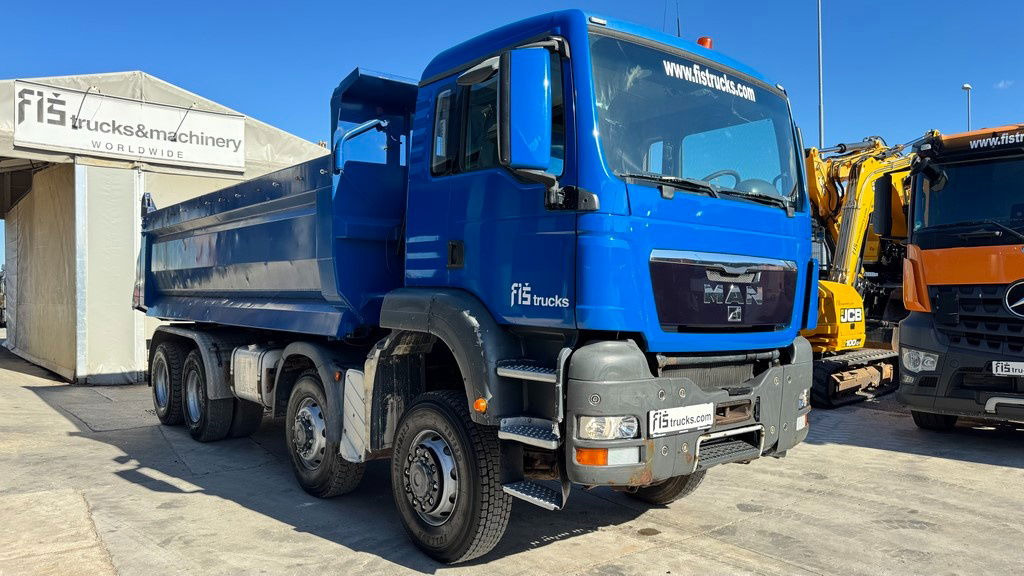 MAN TGS 41.540 8x6 dumper tipper - spring - Sklápač: obrázok 3 MAN TGS 41.540 8x6 dumper tipper - spring - Sklápač: obrázok 3