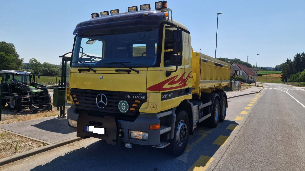 Mercedes-Benz Actros 2648 K 6X4 meiller bordmatic - air condition - Sklápač: obrázok 1 Mercedes-Benz Actros 2648 K 6X4 meiller bordmatic - air condition - Sklápač: obrázok 1
