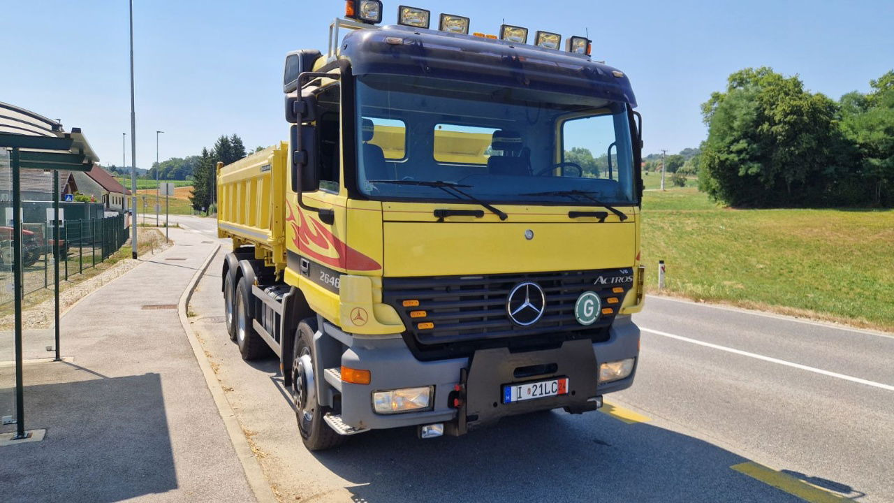 Mercedes-Benz Actros 2648 K 6X4 meiller bordmatic - air condition - Sklápač: obrázok 4 Mercedes-Benz Actros 2648 K 6X4 meiller bordmatic - air condition - Sklápač: obrázok 4