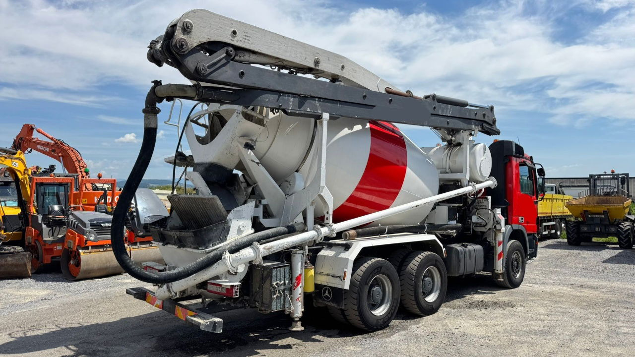 Mercedes-Benz Actros 3341 6x4 7m3 + 24m Cifa - Domiešavač: obrázok 4 Mercedes-Benz Actros 3341 6x4 7m3 + 24m Cifa - Domiešavač: obrázok 4