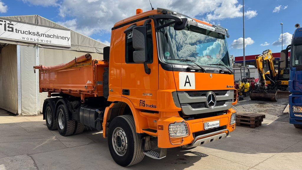 Mercedes-Benz Actros 3346 K 6x4 bordmatic - 3 pedals - Sklápač: obrázok 3 Mercedes-Benz Actros 3346 K 6x4 bordmatic - 3 pedals - Sklápač: obrázok 3