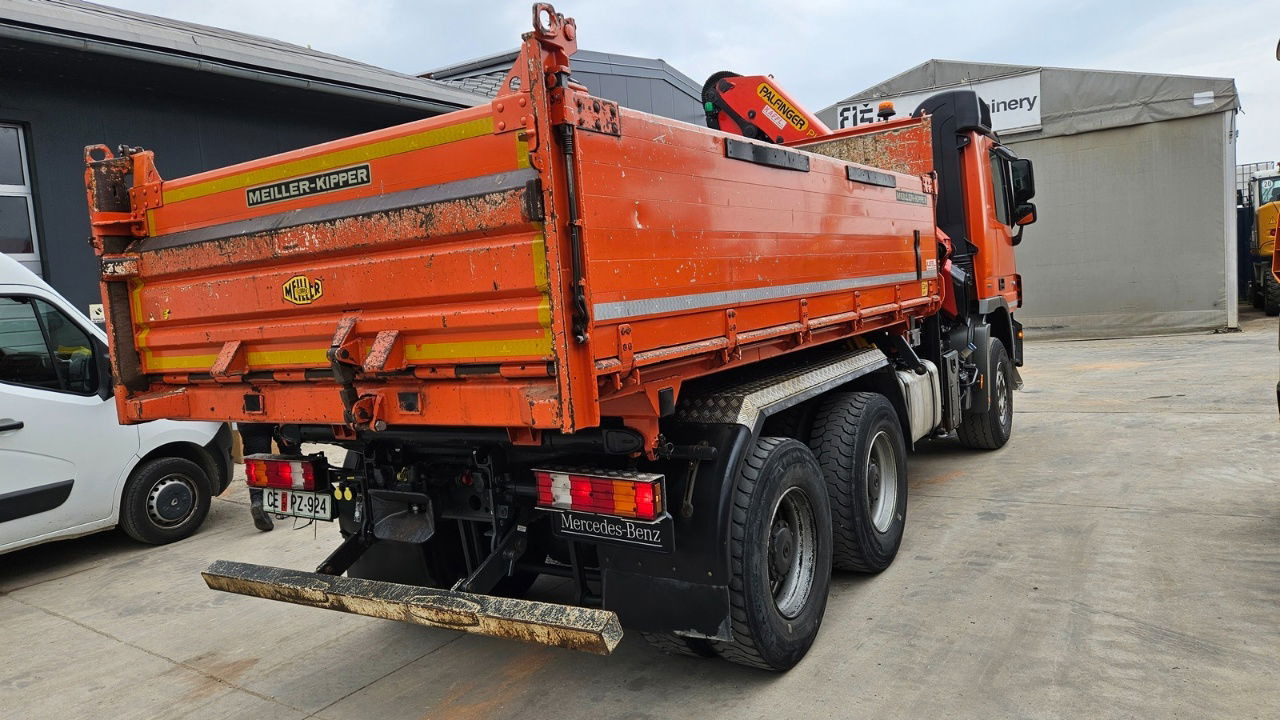 Mercedes-Benz Actros 3346 K palfinger PK 18002 - bordmatic - meiller tipper - EPS 3 pedals - Sklápač: obrázok 5 Mercedes-Benz Actros 3346 K palfinger PK 18002 - bordmatic - meiller tipper - EPS 3 pedals - Sklápač: obrázok 5