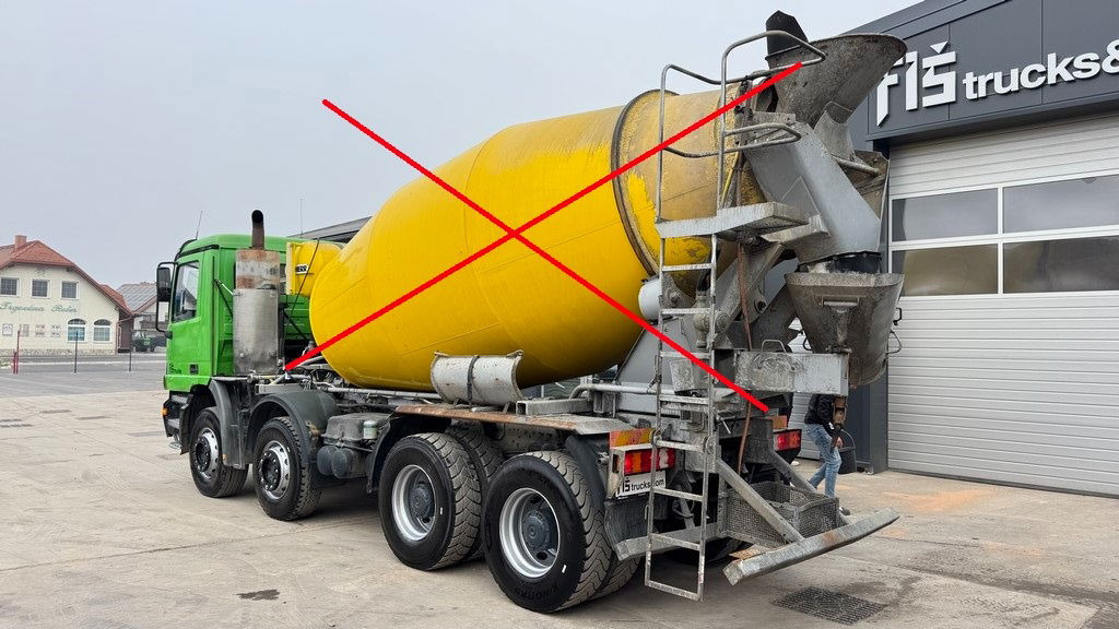 Mercedes-Benz Actros 4143 8x4 chassis - big axle - Podvozek s kabinou: obrázok 5 Mercedes-Benz Actros 4143 8x4 chassis - big axle - Podvozek s kabinou: obrázok 5