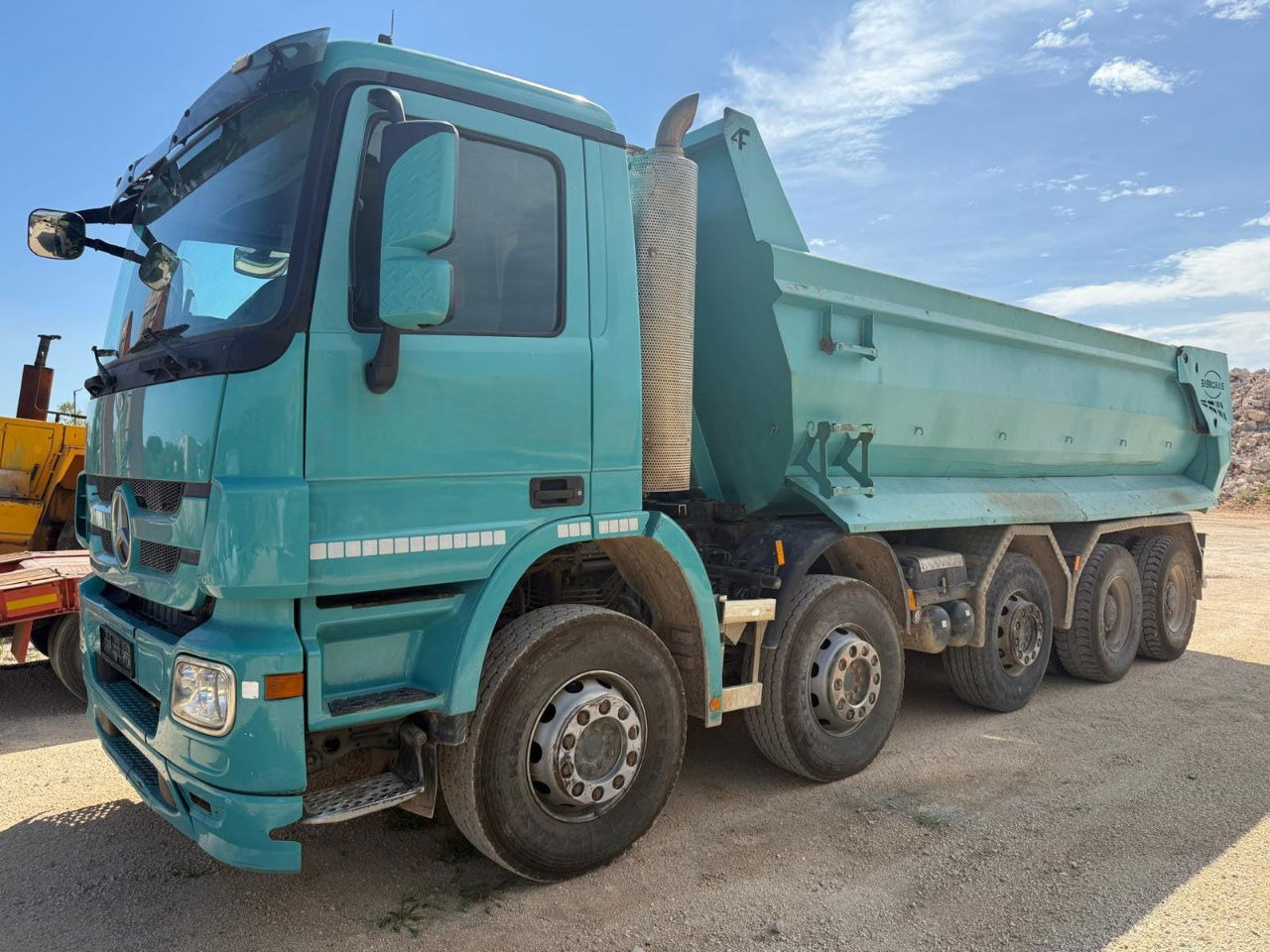 Mercedes-Benz Actros 4448 10x4 mulda tipper - euro 5 - lifting axle - Sklápač: obrázok 2 Mercedes-Benz Actros 4448 10x4 mulda tipper - euro 5 - lifting axle - Sklápač: obrázok 2